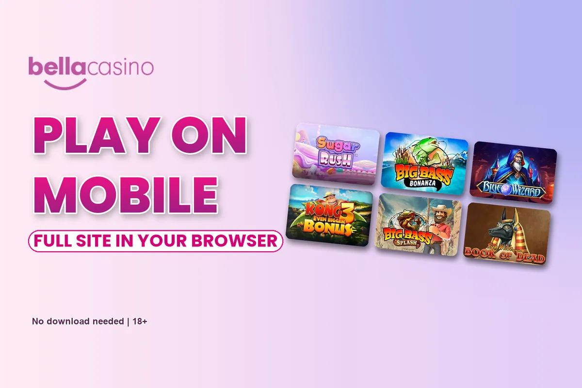 Bella Casino on mobile