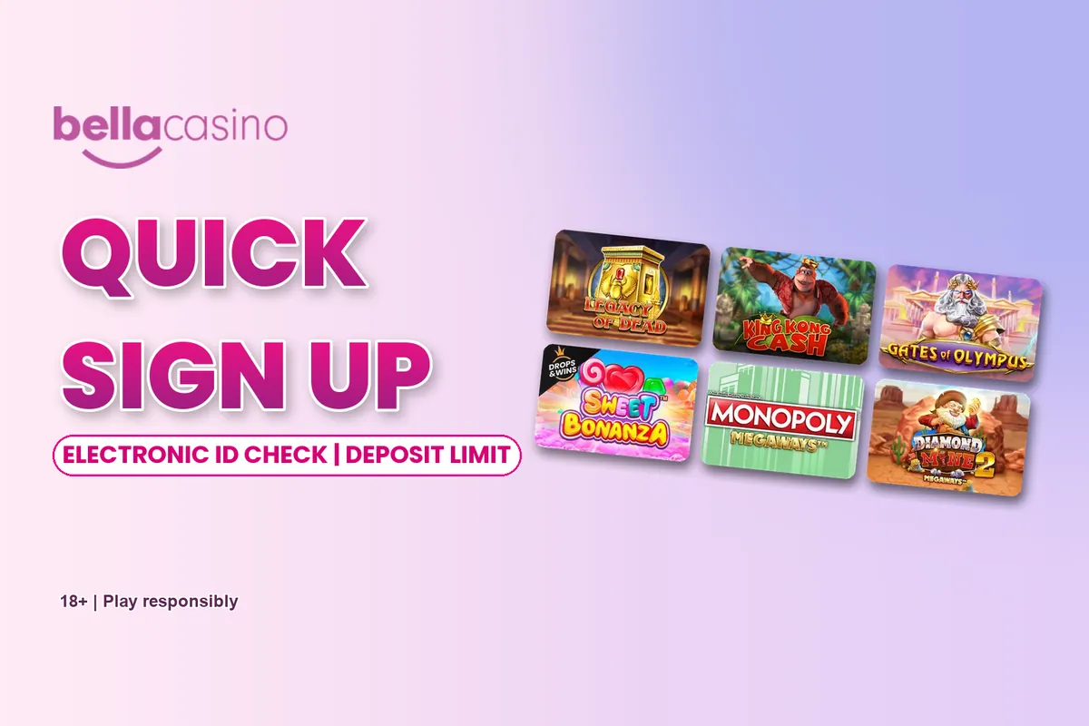 Bella Casino registration and checks