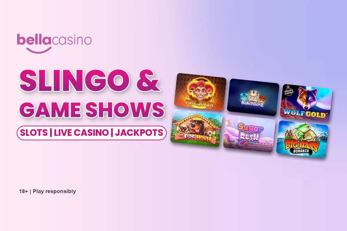 Bella Casino Slingo and live game shows